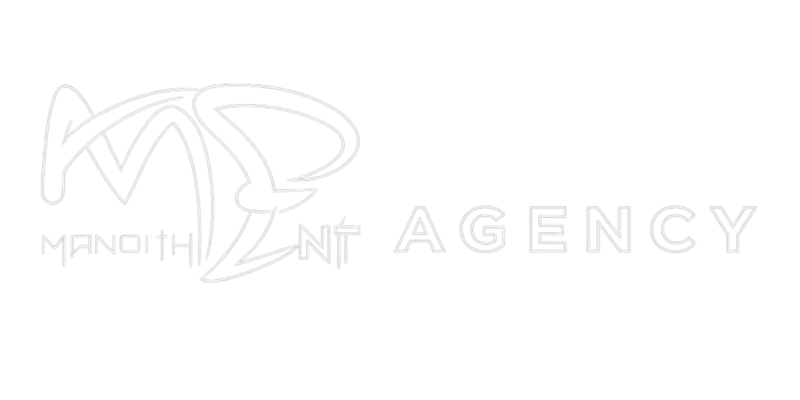 Manoth AGENCY Logo Bold Lines