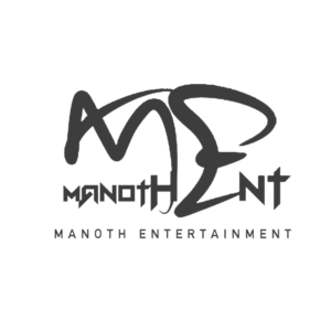 Manoth Entertainment Logo Gray Manoth Entertainment Logo Gray